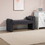 COOLMORE Ottoman Bench, Bed stool made of loop gauze, End Bed Bench, Footrest for Bedroom, Living Room, End of Bed, Hallway W395121408