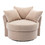 Modern Akili swivel accent chair barrel chair for hotel living room / Modern leisure chair W39532966