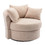 Modern Akili swivel accent chair barrel chair for hotel living room / Modern leisure chair W39532966
