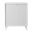 Modern Bathroom Cabinet Storage Organizer with 2 Glass Doors and Adjustable Shelf White W409128109