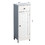 Bathroom Floor Cabinet Storage Organizer Set with Drawer and Single Shutter Door Wooden White W40926590