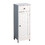 Bathroom Floor Cabinet Storage Organizer Set with Drawer and Single Shutter Door Wooden White W40926590