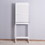 Modern over The Toilet Space Saver Organization Wood Storage Cabinet for Home, Bathroom -White W40931565