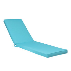 Outdoor Lounge Chair Cushion Replacement Patio Funiture Seat Cushion Chaise Lounge Cushion 1PC-SKY Blue W419142369