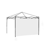 Canopy Sidewall for 10x10ft Pop Up Canopy, 3 Pack Sunwall, 2pcs with Windows,White W419P147574