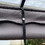 13x10 ft Outdoor Patio Retractable Pergola with Canopy Sunshelter Pergola for Gardens, Terraces, Backyard, Gray W419P149934