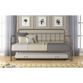 Metal Frame Daybed with trundle W42752440