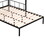 Metal Twin over Full Bunk with Shelves & Grid Panel/ Sturdy Metal Bed Frame/ Noise-free Wood Slats/ Comfortable Textilene Guardrail/ Built-in 2-tier Shelves & Grid Panel/ Separated Full size Bed