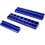 3 Piece metric Magnetic Socket Organizers, Socket Organizers for Toolboxes, Socket Organizer, Magnetic Socket Holder, Black Tool Box Organizer.3set,blue,Metric W465104927