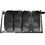 Heavy Duty Adjustable Garage Wall Multi-Tire Rack Storage, Black W465121328