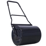 Lawn Roller, 16 Gallon Heavy-Duty Tow Behind Water/Sand Filled Sod Drum Roller for Garden Yard Park W465122200
