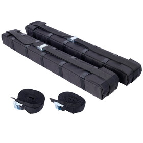 Premium Kayak Roof Rack Pads Universal Car Soft Roof Rack Kayak Carrier for Canoe/Surfboard/Paddleboard/SUP/Snowboard with Tie Down Straps, Tie Down Rope, Quick Loop Strap and Storage Bag W465140458