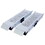 Loading Ramps Pack of 2 Folding Ramp, 950 lbs Max Folding Ramp for Moto and Bike Access ramp, Resistant and Convenient Size 63"