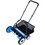 16-inch 5-Blade Push Reel Lawn Mower with Grass Catcher, 4 WHEELS BLUE COLOR W465142936