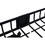 Rooftop Cargo Carrier Basket Motoring Roof Rack,Top Mount Roof Rack 64" black steel W46540104