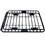 Rooftop Cargo Carrier Basket Motoring Roof Rack,Top Mount Roof Rack 42" black steel W46540105