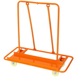 Heavy Duty Drywall Sheet Cart & Panel Dolly 1600lbs load capacity,panel service cart,casters with brake W46540330