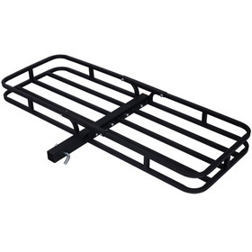 Hitch Mount Cargo Carrier,Rear Cargo Rack for SUV, Truck, Car,Luggage Basket Rack Fits 2" Receiver W46540457