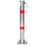 Parking bollard,pole barrier with lock,car parking protection posts,home garage street decor,parking barrier Round gray W46542541