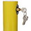 Parking bollard,pole barrier with lock,car parking protection posts,home garage street decor,parking barrier Round yellow W46542542