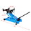 Hydraulic transmission service jack,flloor jack 1/2ton capacity 1000lb,low profile blue W46542644