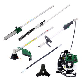 Backpack 4 in 1 Multi-Functional Trimming Tool, 31CC 4-stroke Garden Tool System with Gas Pole Saw, Hedge Trimmer, Grass Trimmer, and Brush Cutter EPA Compliant W46561886