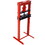Hydraulic Shop Press,12-Ton Capacity, Floor Mount,with Press Plates, H-Frame Garage Floor Press, Adjustable Working Table Height,red W46566967
