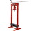Hydraulic Shop Press,12-Ton Capacity, Floor Mount,with Press Plates, H-Frame Garage Floor Press, Adjustable Working Table Height,red W46566967