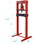 Hydraulic Shop Press,12-Ton Capacity, Floor Mount,with Press Plates, H-Frame Garage Floor Press, Adjustable Working Table Height,red W46566967