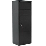 Large Package Delivery Parcel Mail Drop Box for Black, 10.5