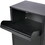 Large Package Delivery Parcel Mail Drop Box for Black, 10.5" x 15.5" x 41.30",with Lockable Storage Compartment Heavy Duty Weatherproof for Express Mail Delivery for Home & Business Use W46567481