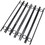 Rebar stake with loop 12pcs Grip Rebar 3/8x 18 inch Steel Durable Heavy Duty Tent Canopy Ground Stakes with Angled Ends and 1 inch Loops for Campsites and Canopies W46573131