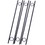 Rebar stake with loop 6pcs Grip Rebar 3/8x 18 inch Steel Durable Heavy Duty Tent Canopy Ground Stakes with Angled Ends and 1 inch Loops for Campsites and Canopies W46573144