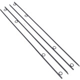 Rebar stake with loop 4pcs Grip Rebar 5/8x 55.5 inch Steel Durable Heavy Duty Tent Canopy Ground Stakes with Angled Ends and 1 inch Loops for Campsites and Canopies W46577223