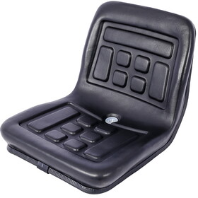 Universal Tractor Seat with a Drain Hole Replacement Seat Thickly-Padded Seat Durable and Water-Resistant Horizontally Adjustable Black W46577686