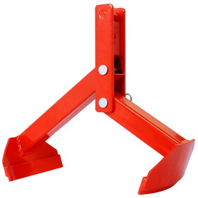 Steel Drum Lifter - Secure Reliable Heavy Duty 1100 lbs Working Load Limit (WLL),RED COLOR