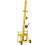 Drywall panel lift for walls, Load capacity 150LBS Heavy Duty Drywall Lifter, Use for drywall, OSB, plywood, insulation, cement board. Yellow Color W465P151531