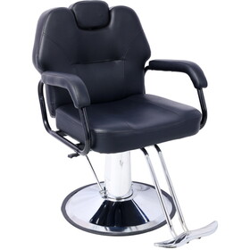 Artist hand Hair Stylist All Purpose Barber Chair for Barbershop Salon Chair,Heavy Duty Hydraulic Barber Chair Spa Furniture Shampoo Reclining Extra Wider Seat Beauty Hair Salon Equipment W465P156740