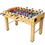 54-inch Hurricane Foosball Table for Family Game Rooms with Light Cherry Finish, Analog Scoring and Free Accessories W465P164158