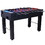 54-inch Hurricane Foosball Table for Family Game Rooms with Light Cherry Finish, Analog Scoring and Free Accessories black W465P164160