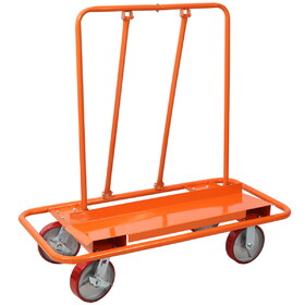 Heavy Duty Drywall Sheet Cart & Panel Dolly 3300lbs load capacity, panel service cart, 8" Polyurethane Wheel on Steel Hub W465P195422