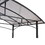 Grill gazebo 8x5ft,outdoor patio canopy,BBQ shelter with steel Hardtop and side shelves W465S00025