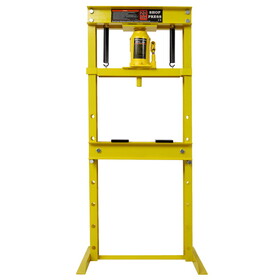 20 Ton Bottle Jack Shop Press, Bend, Straighten, or Press Parts, Install Bearings, U-Joints, Bushings, Ball Joints, and Pulleys,yellow W465S00032