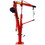 Hydraulic Pickup Truck Crane with Hand Winch, Pickup Truck Bed Hoist Jib Crane- 2000-lb. Capacity Red W465S00041