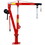 Hydraulic Pickup Truck Crane with Hand Winch, Pickup Truck Bed Hoist Jib Crane- 2000-lb. Capacity Red W465S00041