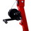 Hydraulic Pickup Truck Crane with Hand Winch, Pickup Truck Bed Hoist Jib Crane- 2000-lb. Capacity Red W465S00041