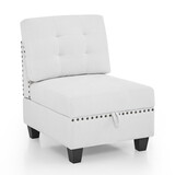 Single Chair for Modular Sectional,Iovry(26.5
