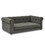 Elegant Rectangle Pet Bed for Medium and Large Dogs, Durable Elevated Dog Sofa Bed, Comfortable Dog Couch, Modern and Stylish Dog Sofa for Large Dogs,Dark grey W487P189544