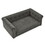Elegant Rectangle Pet Bed for Medium and Large Dogs, Durable Elevated Dog Sofa Bed, Comfortable Dog Couch, Modern and Stylish Dog Sofa for Large Dogs,Dark grey W487P189544