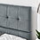 Full Size Upholstered Tufted Bed Frame, Sofa Bed Frame with Comfortable Backrest and Armrests, Full Size Bed for Bedroom, Living Room,Velvet, Grey(80.5"*59"*30.5") W487S00224